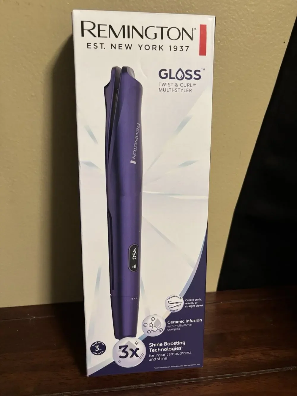 Remington Purple Gloss Twist & Curl Multi Styler